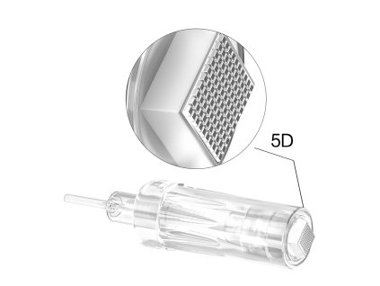 5D Anti Flow Back Microneedling Derma Pen Needle Cartridge