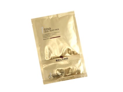 ECLADO Gold Ultra Velvet maska 1 ks