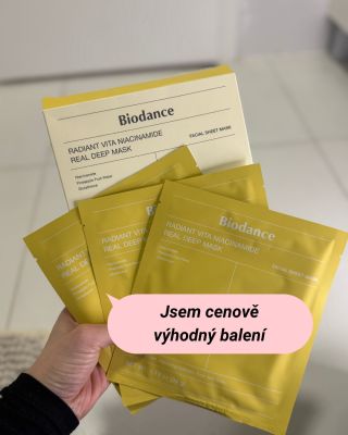 ➡️ Objednej si celé balení a ušetři peníze. Na stránkách www.kbloom.cz si můžeš vybrat masky ve větších baleních, která...