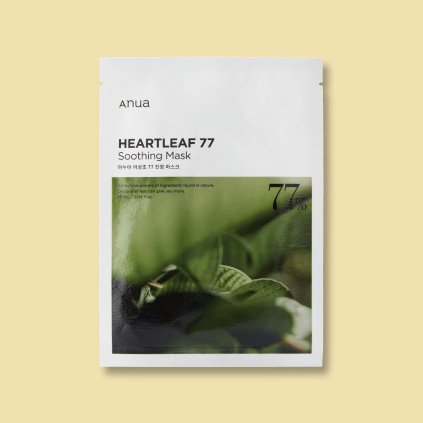 Heartleaf 77% Sooting Sheet Mask