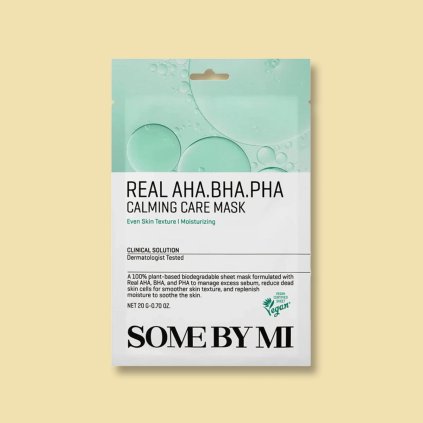Real AHA BHA PHA Calming Care Mask