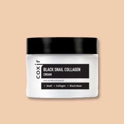 Black Snail Collagen Cream kolagenový krém na tvár proti vráskam