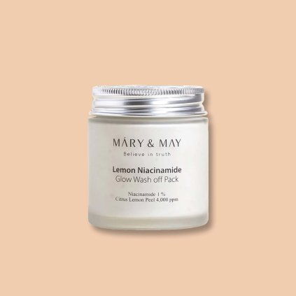 Lemon Niacinamide Glow Wash Off Pack rozjasňujúca ílová maska