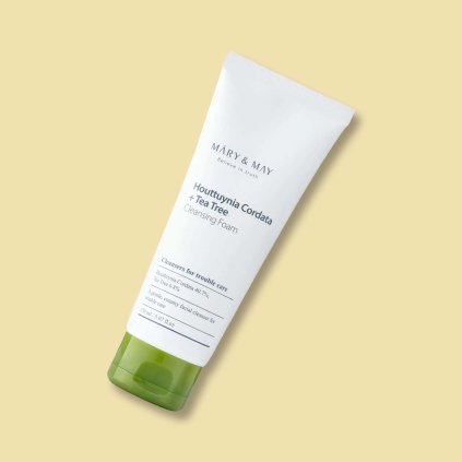 Houttuynia Cordata + Tea Tree Cleansing Foam upokojujúca čistiaca pena