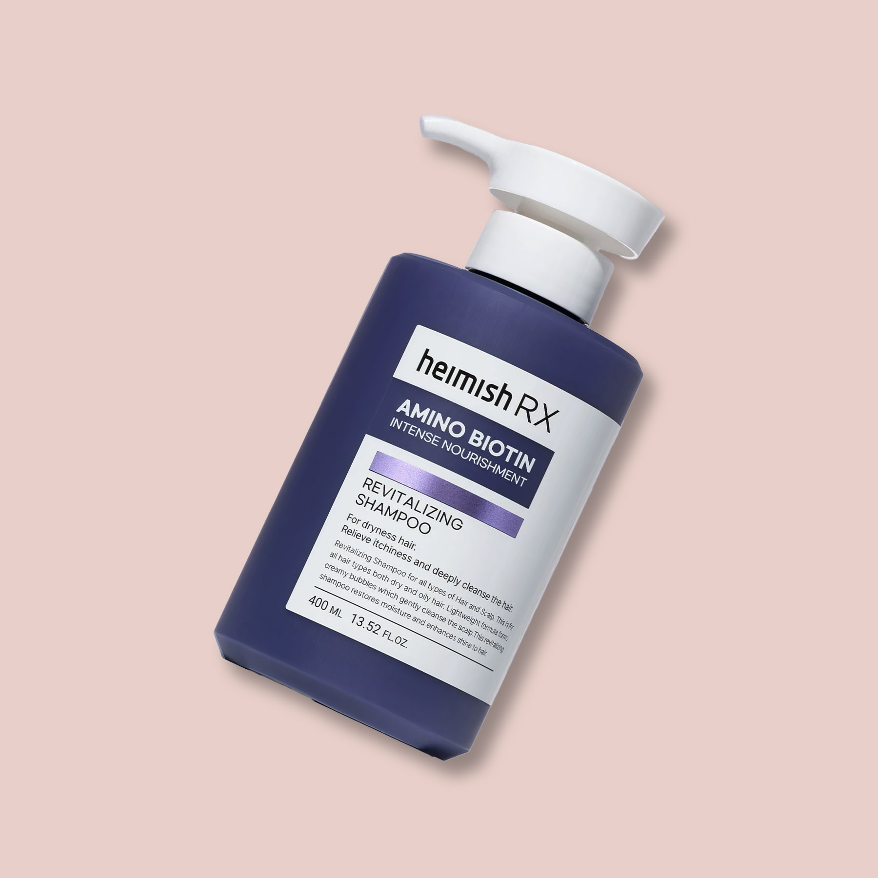 Heimish - RX Amino Biotin Revitalizing Shampoo - Revitalizačný šampón na vlasy - 400 ml