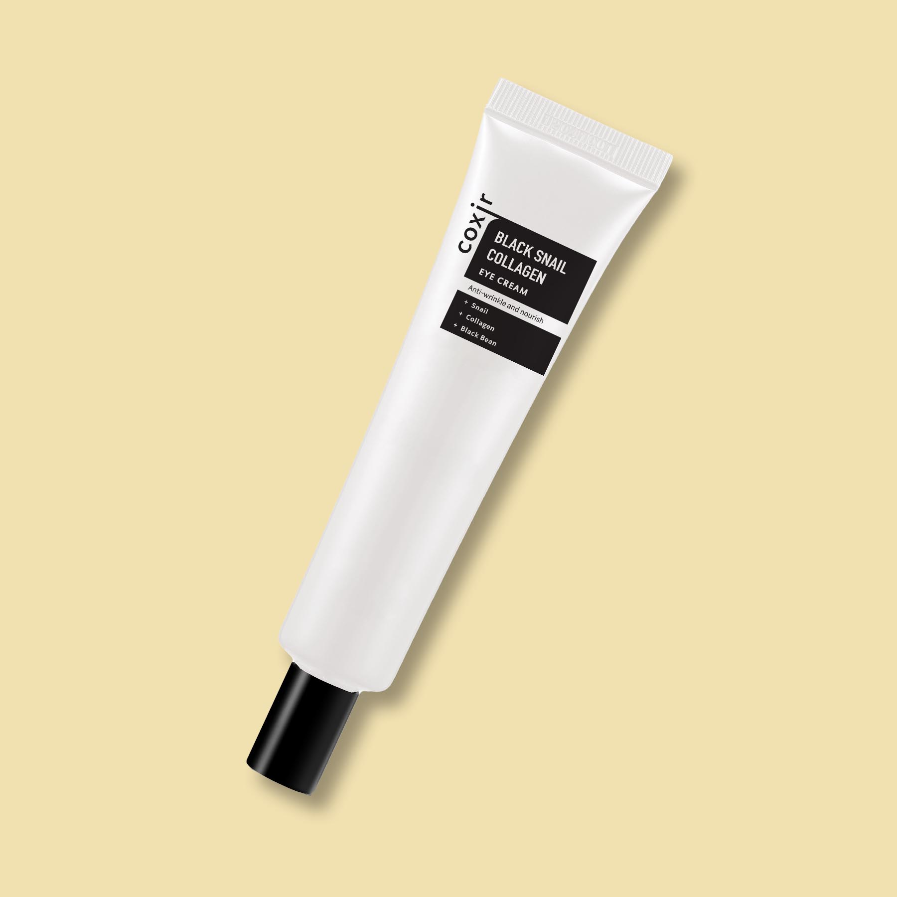 Coxir Black Snail Collagen Eye Cream so slimačím mucínom 30 ml