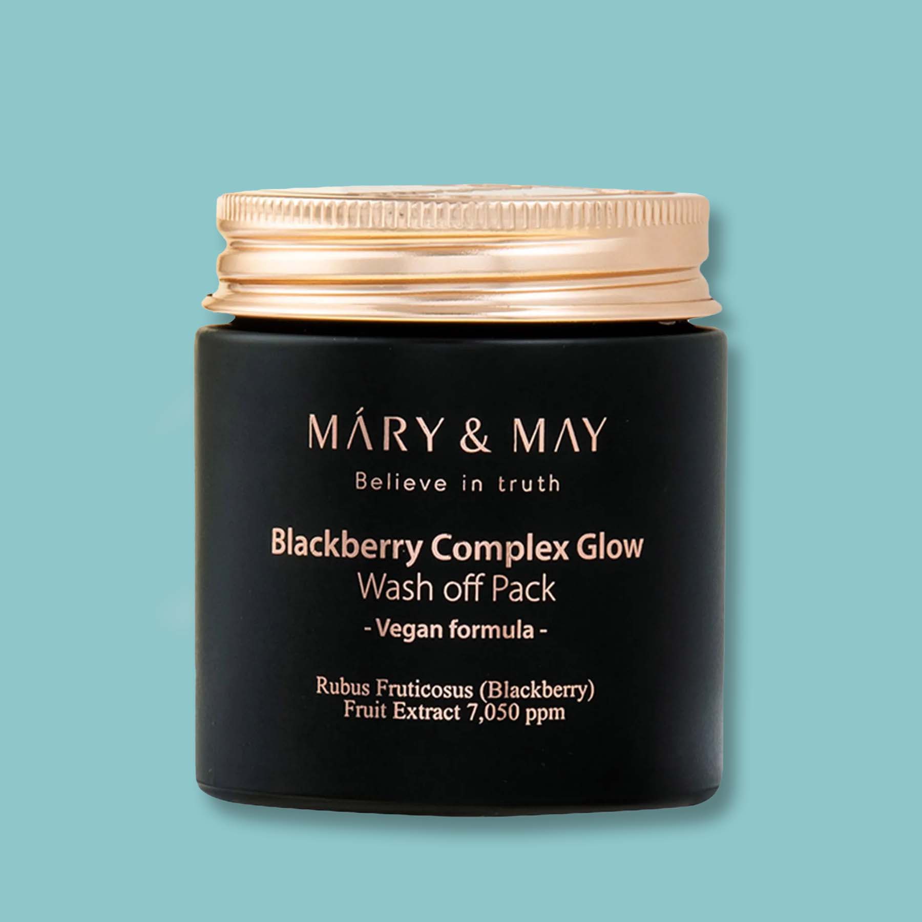 Mary & May Hlinená maska na tvár Blackberry Complex Glow Wash Off Pack - 125 g