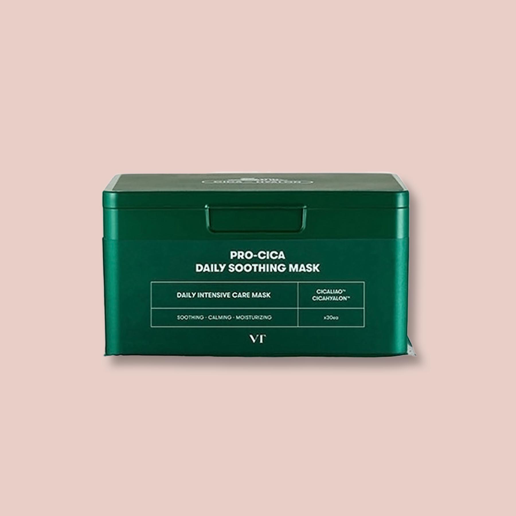 VT Cosmetics Cica Daily Soothing Mask - 30 kusov