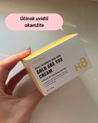 Zlato, ktoré vidíš. Účinok, ktorý cítiš. ✨ Medi-Peel Gold Age Tox H8 Cream – zlaté kapsuly z priadky morušovej sa pri...