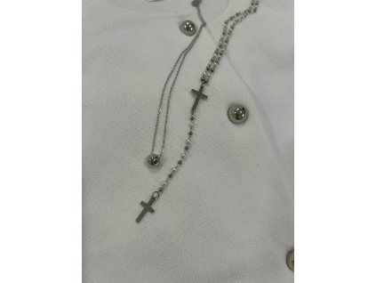 DOUBLE CROSS náhrdelník