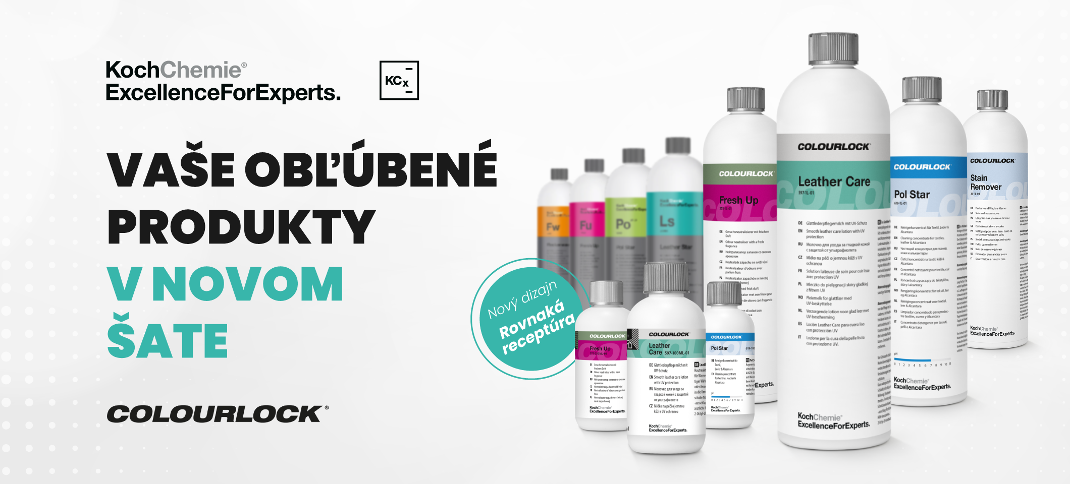 Pol Star, Leather Star a ďalšie produkty KochChemie pod COLOURLOCK
