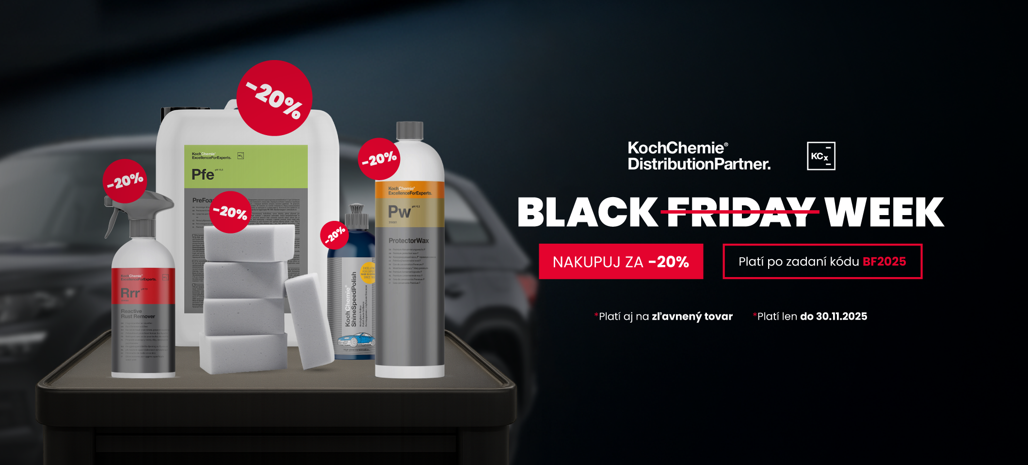 Black Friday 2025: Ušetri -20% EXTRA na všetko s kódom BF2025 na kcshop.sk.