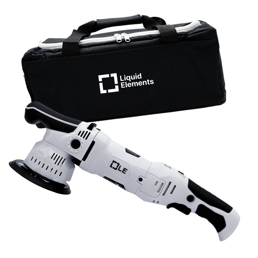 Orbitálna leštička Liquid Elements T3200 s 10 mm kmitom, univerzálna voľba pre domáce leštenie auta.