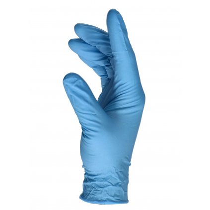 Finixa Jednorazové nitrilové rukavice modré veľkosť M/8 100ks