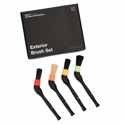 Koch Chemie Exterior Brush Set -  Sada 4ks štetcov pre čistenie exterieru