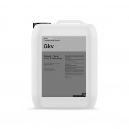 Koch Chemie Gummi-; Kunststoff Vinylpflege (Gkv) - Ošetrenie vonkajších plastov a pneumatík 10 L matné