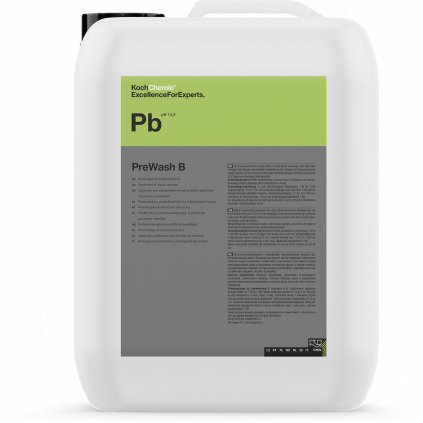 Koch Chemie Prewash B (Pb) - Predumývač; odstraňovač hmyzu 11KG
