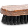 leather cleaning brush brown