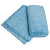 Koch Chemie Polish&Sealing Towel - Profi utierka z mikrovlákna modrá; rezaná ultrazvukom 40cmx40cm