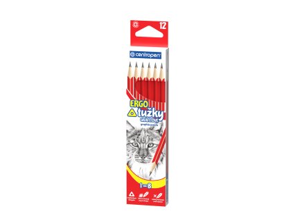 9511 Grafitové tužky ergo 2024 KK 12 1=B