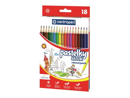 Pastelka Centropen 9520 sada 18ks