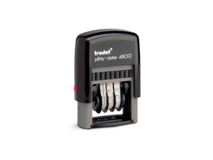 Dátumová pečiatka TRODAT printy 4800 text 3mm mesiac číslom
