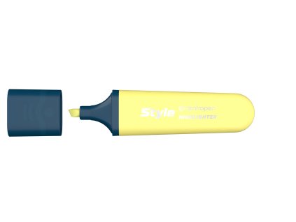 6252 Highlighter style solo SOFT YELLOW 3