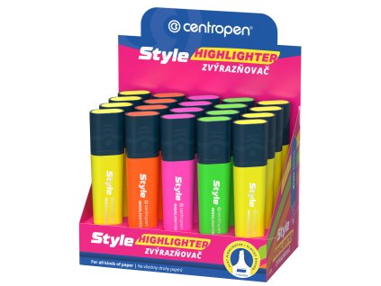 6252 HIGHLIGHTER STYLE DISPL 20 FLUO
