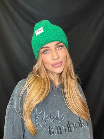 Green Bubble Beanie