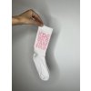 HULA Socks White/Pink