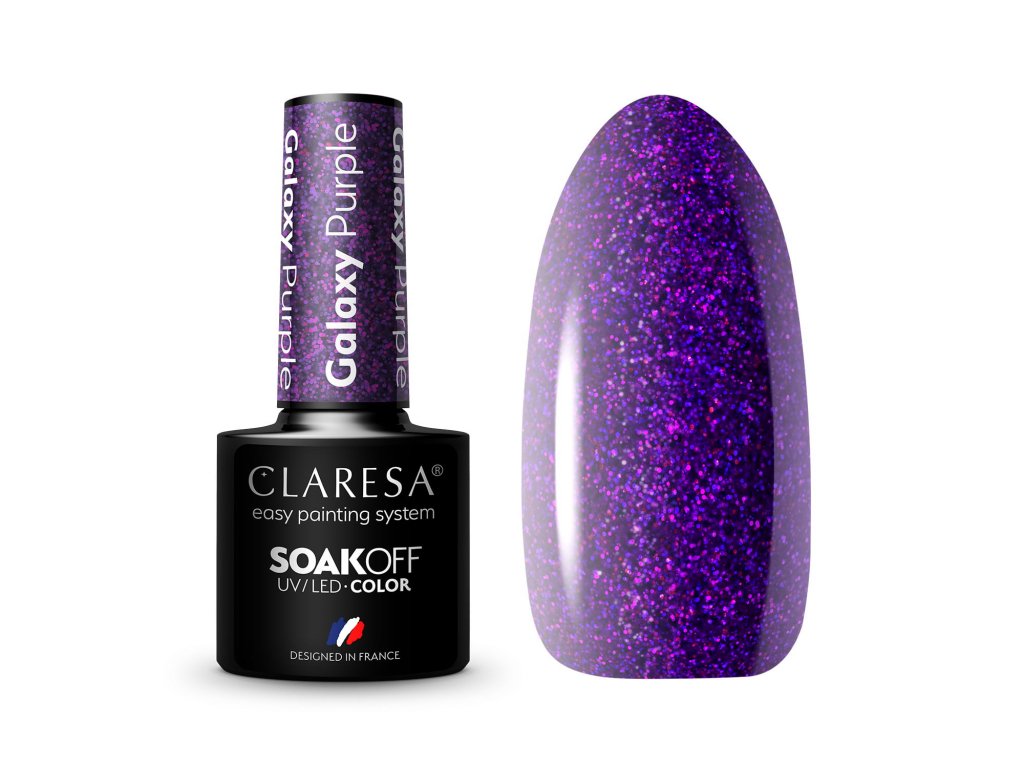 11850 claresa gel lak galaxy purple 5ml