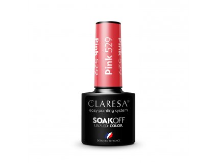 12240 claresa gel lak pink 529 5ml