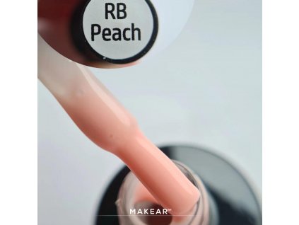 12801 makear rubber base crb06 peach 8ml