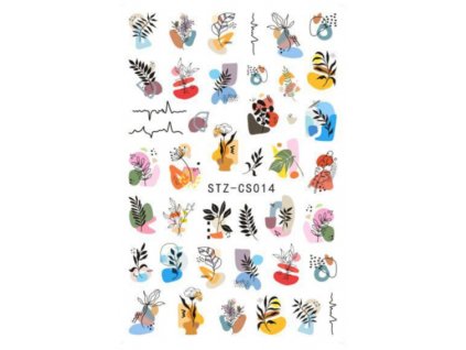 13311 nalepky na nechty stz cs014