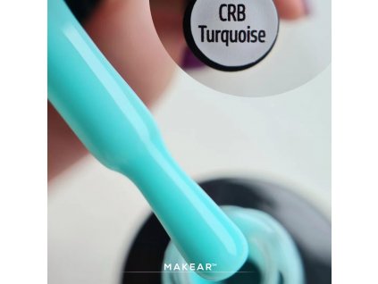 13602 makear rubber base crb03 turquoise 8ml