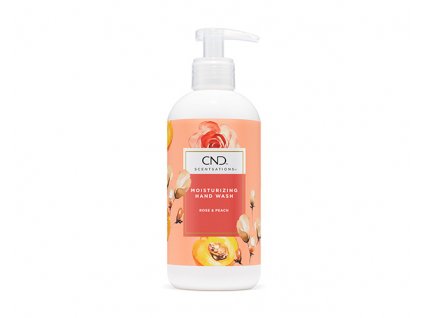 13824 cnd scentsations mydlo na ruky ruza a broskyna 390ml