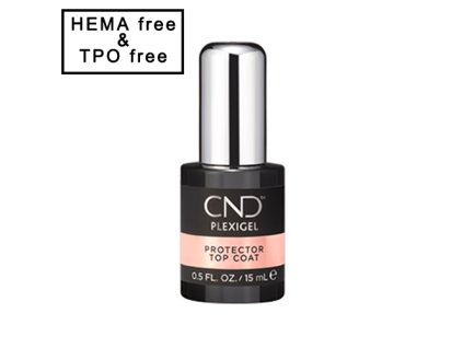 cnd plexigel protector top coat