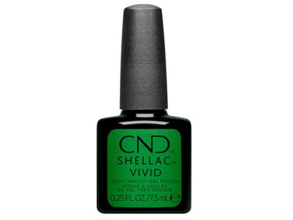 cnd shellac vivid shamrock green