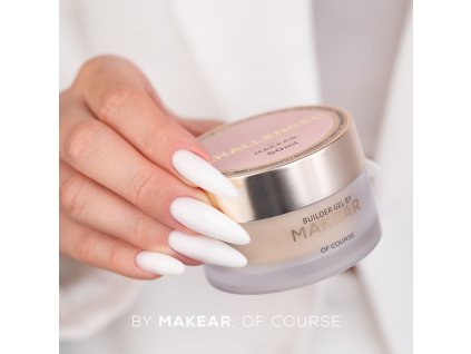 makear challengel stavebny gel HG01 MILKY 5