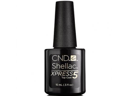 9645 cnd shellac xpress5 top coat 15ml