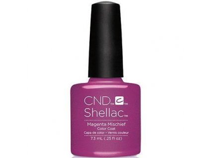 9654 cnd shellac magenta mischief 7 3 ml vandal perletovy