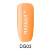 13686 makear gel lak french orange dg03 8ml