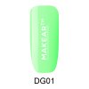 13689 makear gel lak green dream dg01 8ml