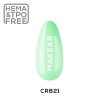 makear color rubber base bubble green crb21