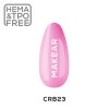 makear color rubber base bliss pink crb23