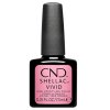 cnd shellac vivid blush pink