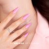 makear challengel stavebny gel HG03 CANDYPINK 4