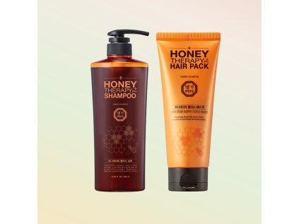 Vlasová sada "Extra medová" pro zpevnění a záři