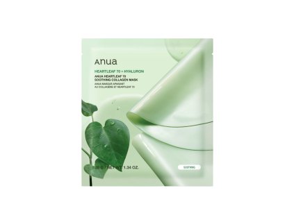 Heartleaf 70 Soothing Collagen Mask - Zklidňující hydrogelová maska s kolagenem