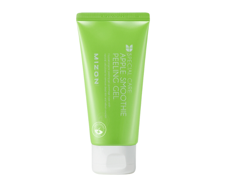 Mizon Apple Smoothie Peeling Gel - Peelingový gel na pleť s AHA ovocnými kyselinami 120 ml